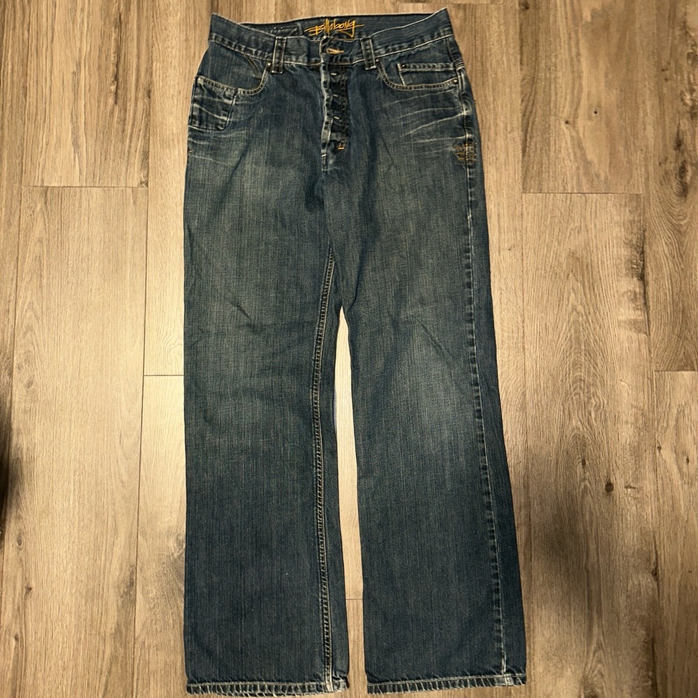Billabong Dark Blue Straight Jeans
